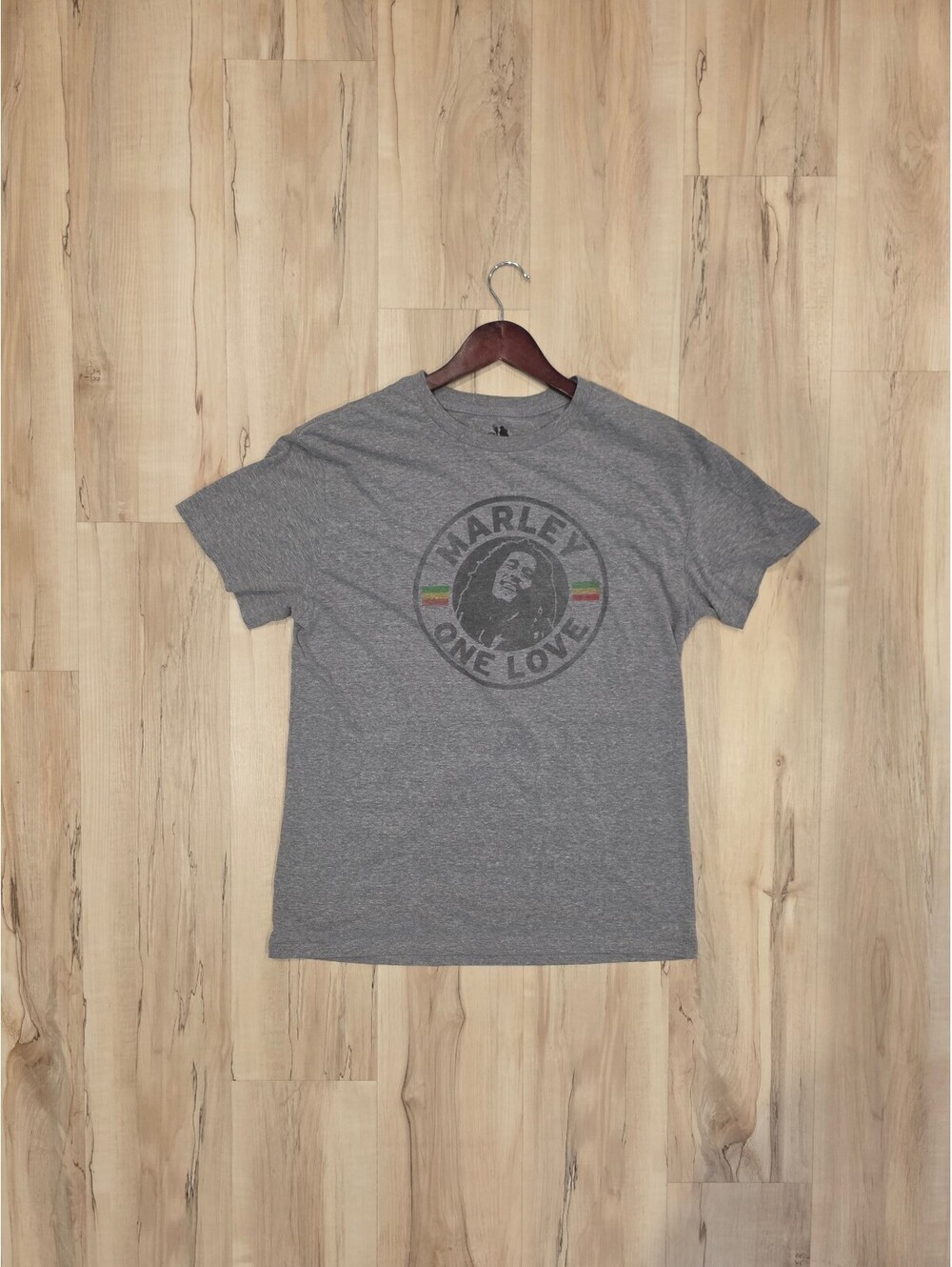 Zion Rootswear Marley One Love Gray T-Shirt XL